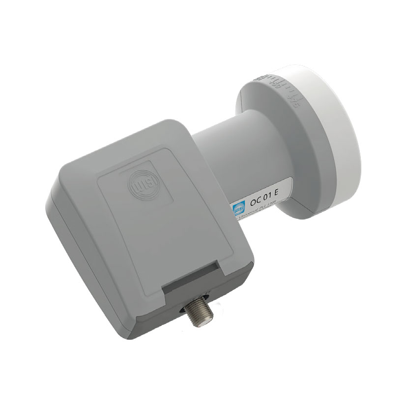 WISI Single LNC OC01E für 1 Teilnehmer / universal - 4 cm Feedaufnahme