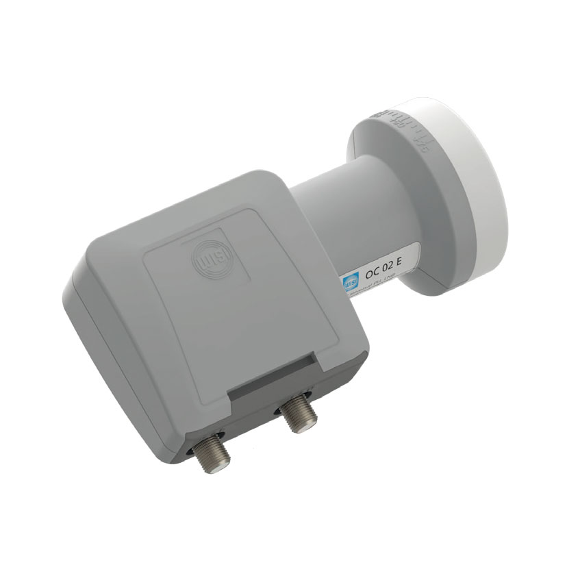 WISI Twin LNC OC02E für 2 Teilnehmer / universal - 4 cm Feedaufnahme
