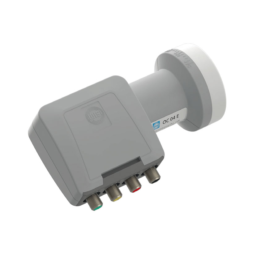 WISI Quattro LNC OC04E für Multischalter-Anlagen / universal - 4 cm Feedaufnahme