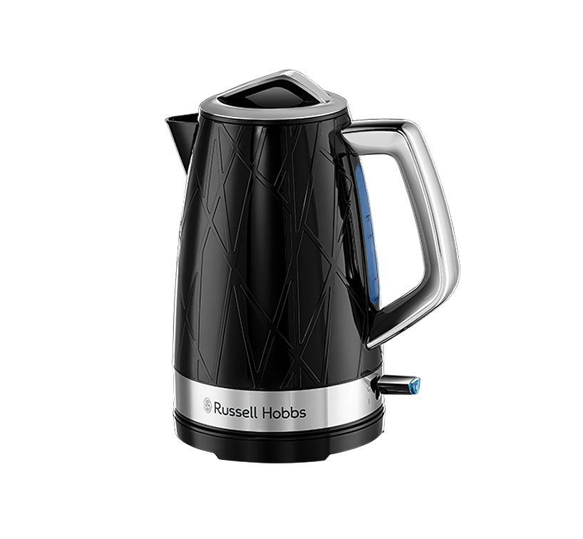 Structure Wasserkocher Schwarz / Schnellkochfunktion / 1,7 Liter / 2.400 W