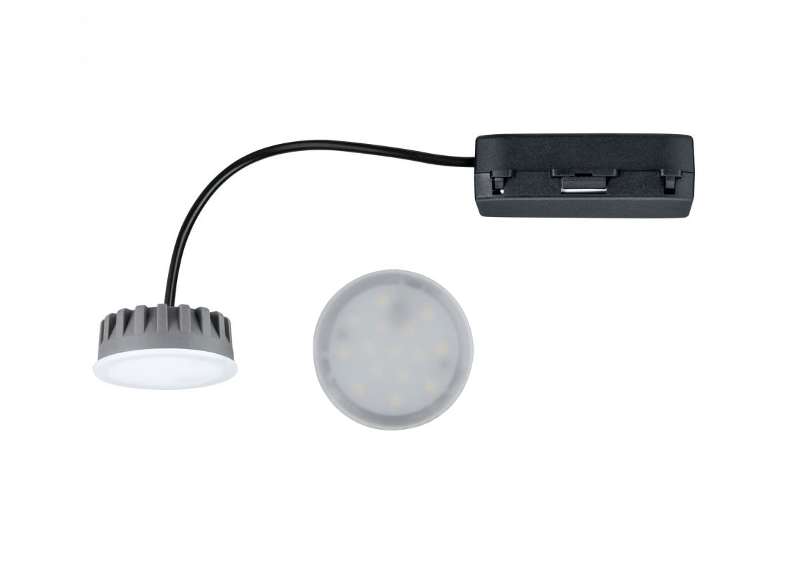 LED-Leuchtmittel Coin Ultra Slim / 460 Lumen / 6,8W / 230V / 4.000 K / nw Satin / dimmbar / 50mm