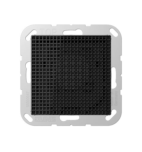 Jung Lautsprechermodul ca. 2,5W / 4Ohm / 120-15000Hz / Thermoplast Schwarz hochglänzend lackiert