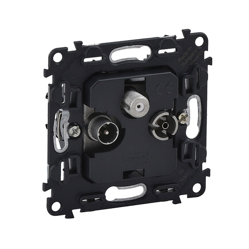 Legrand Valena UP Einsatz IN’MATIC TV-R-SAT Durchgangsdose