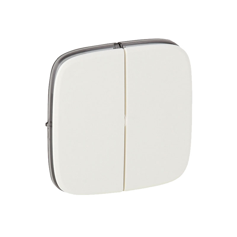 Legrand Valena Allure Wippe Serien- und Doppelwechselschalter ultraweiß