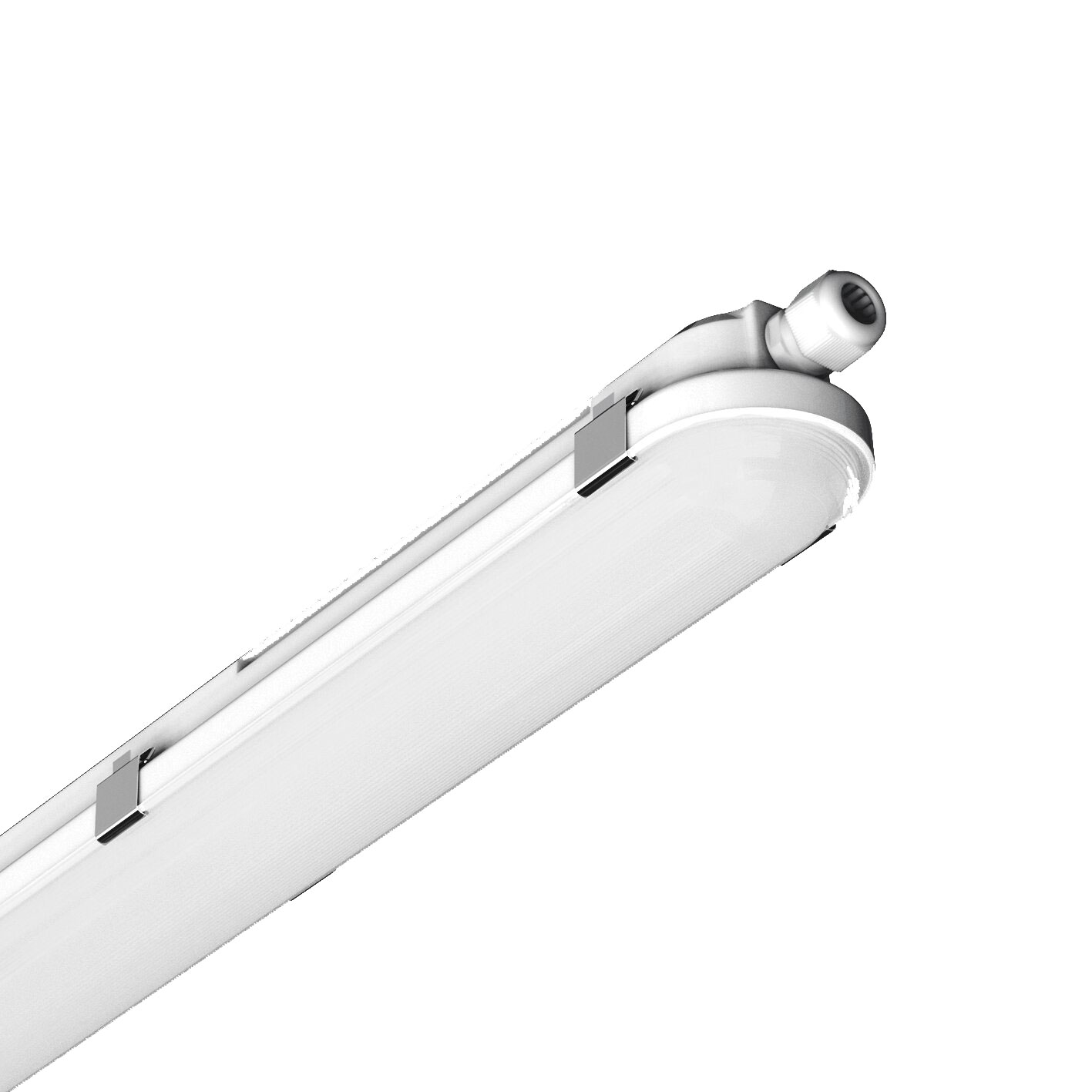 LED-Feuchtraum-Wannenleuchte MARAN opal IP65 / ETM / 6.200-3.900 Lumen / 43W / 230V / L 1.500 / 840 nw
