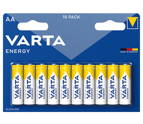 Varta Energy Alkaline Mignon 10xAA / 1,5V / 10er Blister