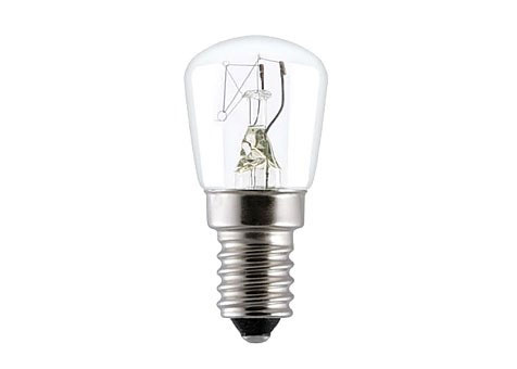 Backofenlampe T25 / 300° / 160lm / 25W / E14 / 220-240V / 2.700K / Warmweiß klar dimmbar