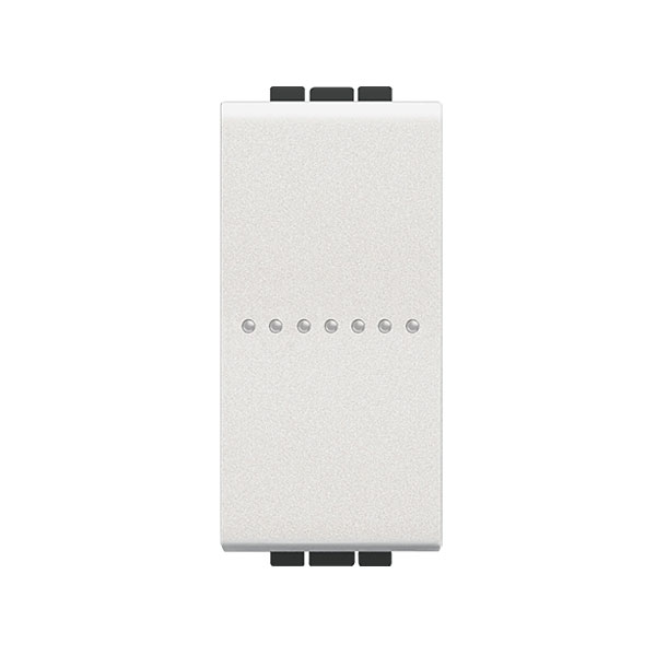 BTicino LIVINGLIGHT Wechselschalter / Schraubklemmen / 1-modulig / Weiß