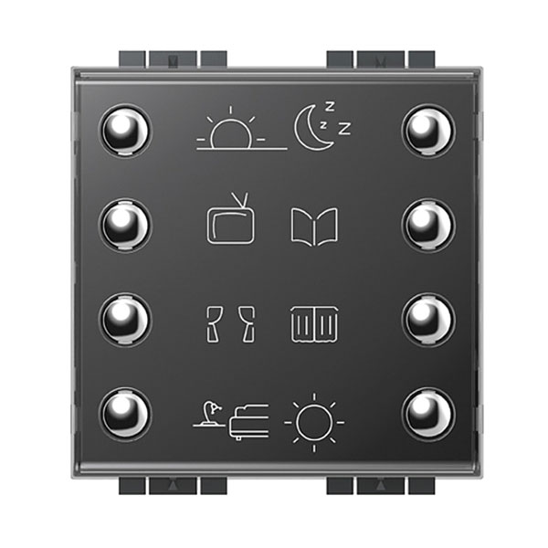 BTicino SCS Living Light Szenarientaster 8 Szenen