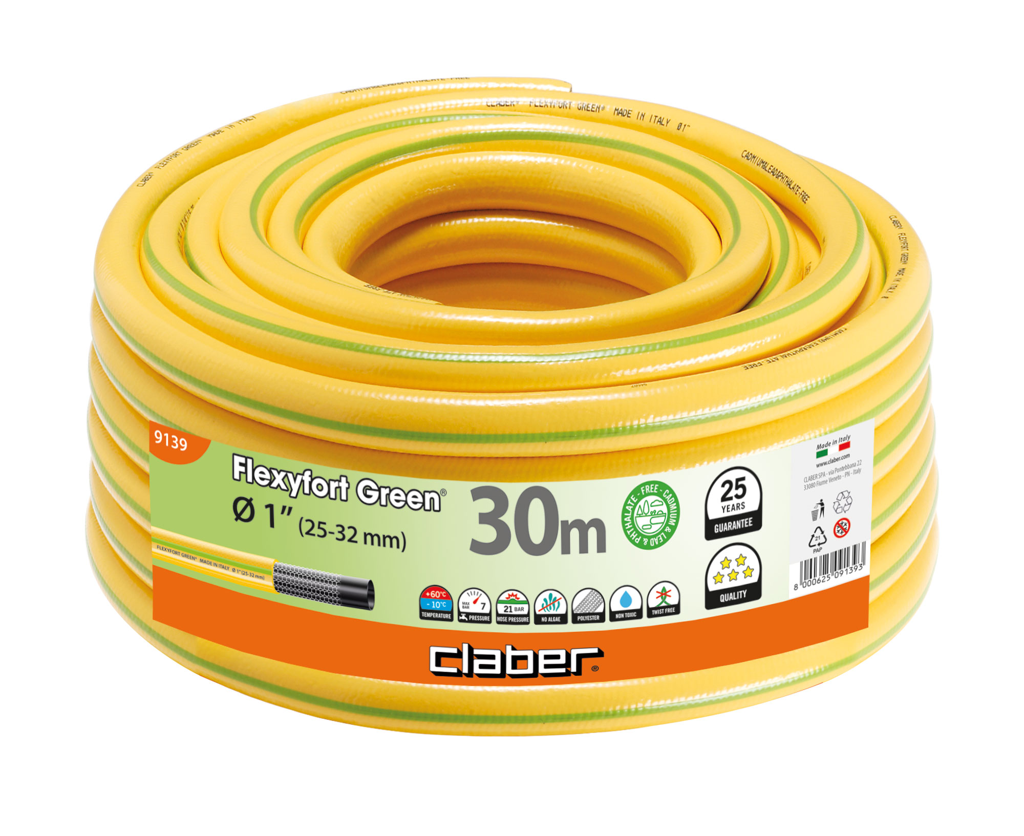 Schlauch FLEXYFORT GREEN® Ø 1 Zoll / 30m / 9139