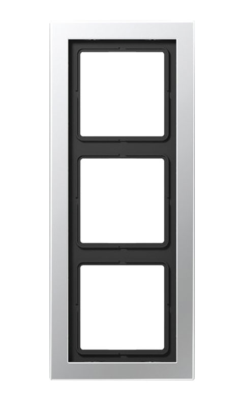 Jung LS-Design Rahmen 3-fach / 96 x 238 mm / Aluminium