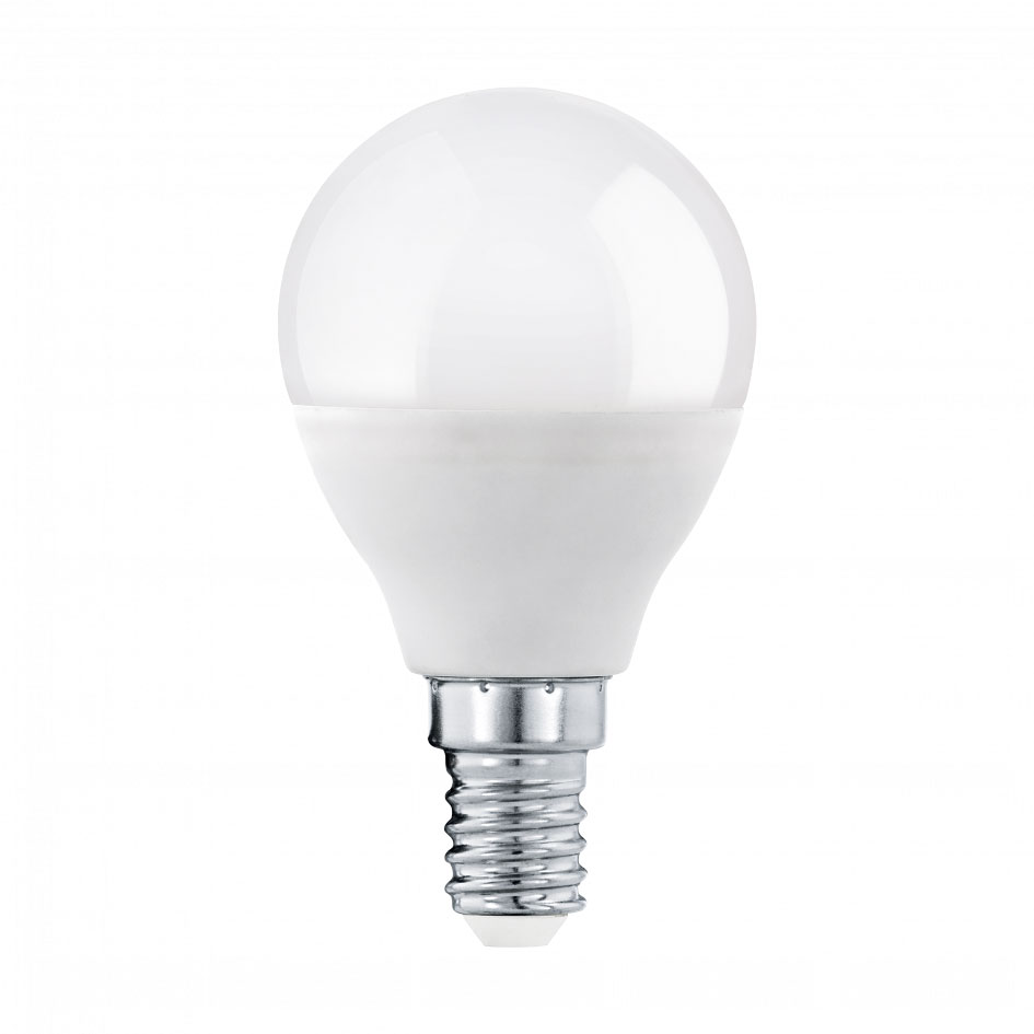 LED-Kugellampe P45 / 470 Lumen / 3,4W / E14 / 220-240V / 3.000 K / Warmweiß opal