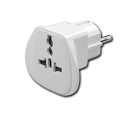 Universal Reisestecker weiß