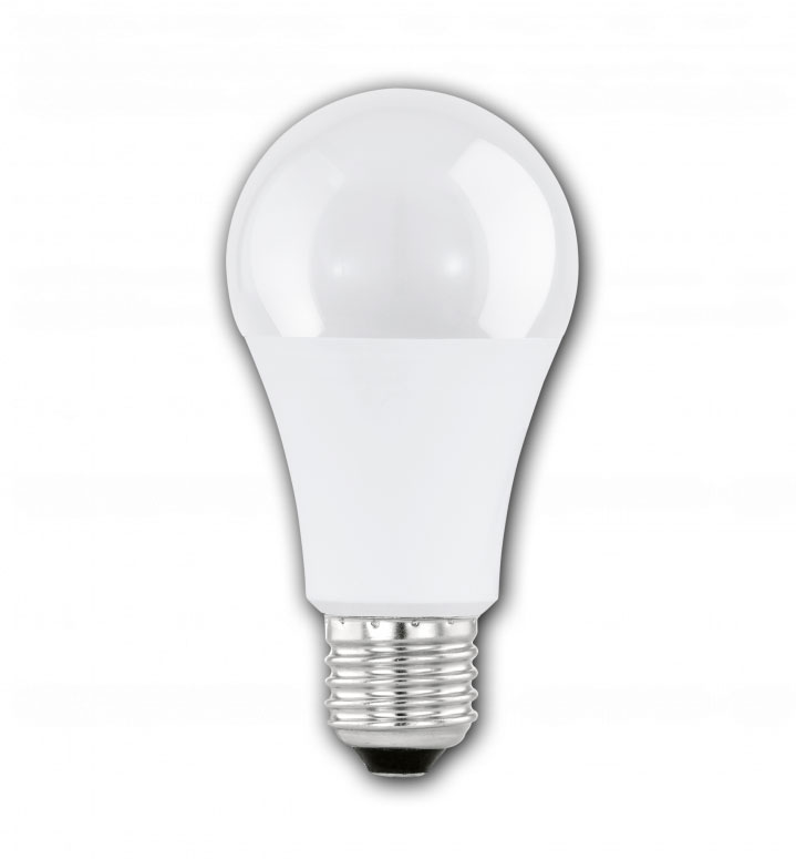 Eglo LED Glühlampe A60 mit Dämmerungssensor und Bewegungssensor 120-160° / 6-12m / 830 lm / 9W / E27 / 220-240V / 2.700 K / 830 ww opal