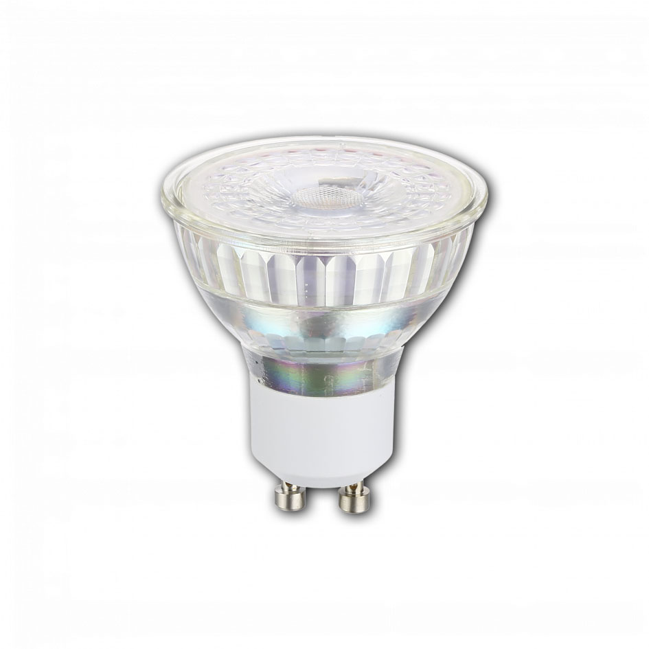 LED Reflektorlampe / 345 Lumen / 5W / GU10 / 220-240V / 90° / 3.000 K / Warmweiß dimmbar