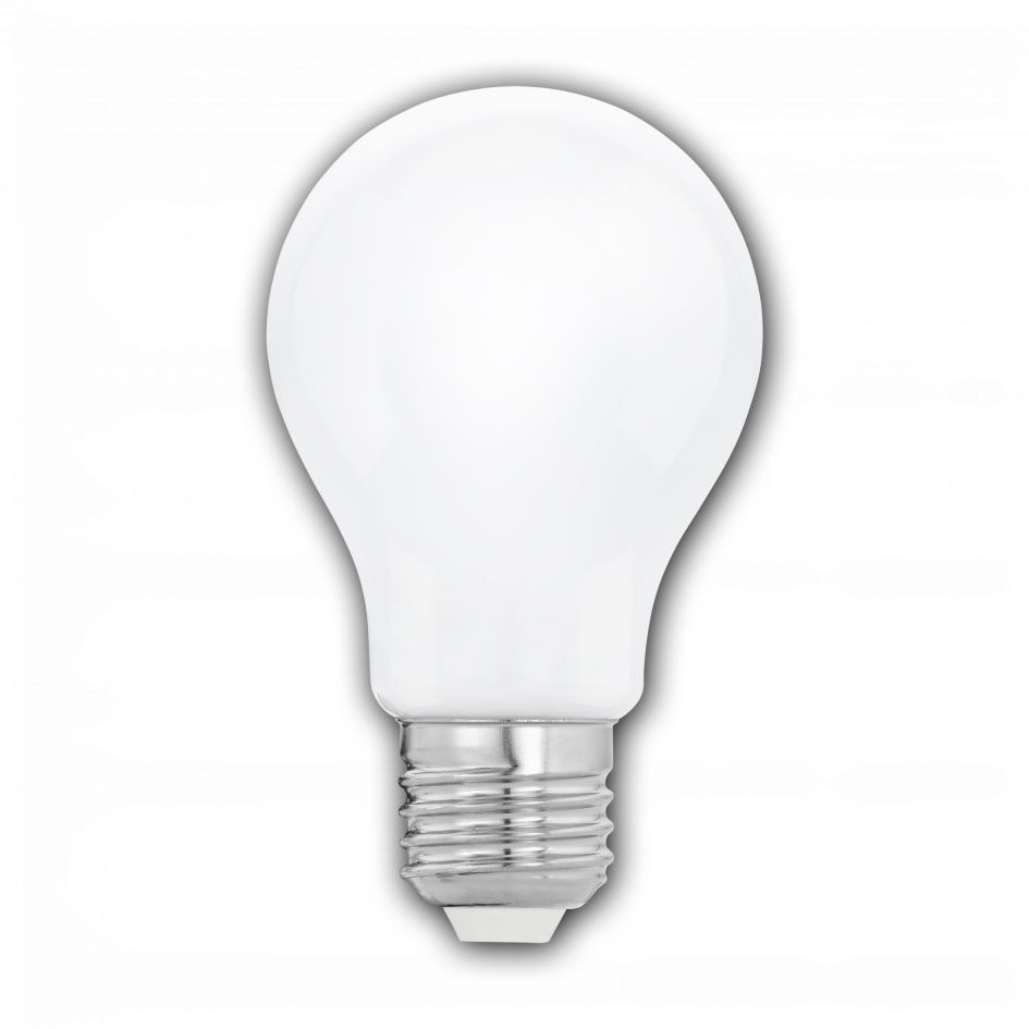 LED Glühlampe A60 / 470 Lumen / 4W / E27 / 220-240V / 2.700K / Warmweiß extra opal