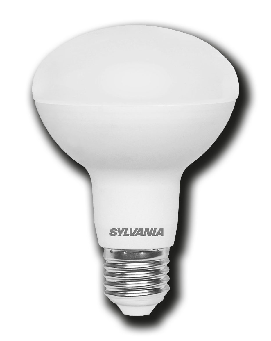 LED Reflektorlampe RefLED R80 / 806 Lumen / 8W / E27 / 230V / 3.000 K / 830 Warmweiß matt