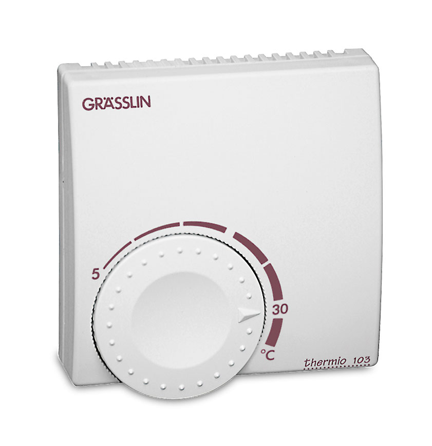 Bimetall Raumthermostat Thermio 103 | HVHRT10-230 mit thermischer Rückführung | 10A