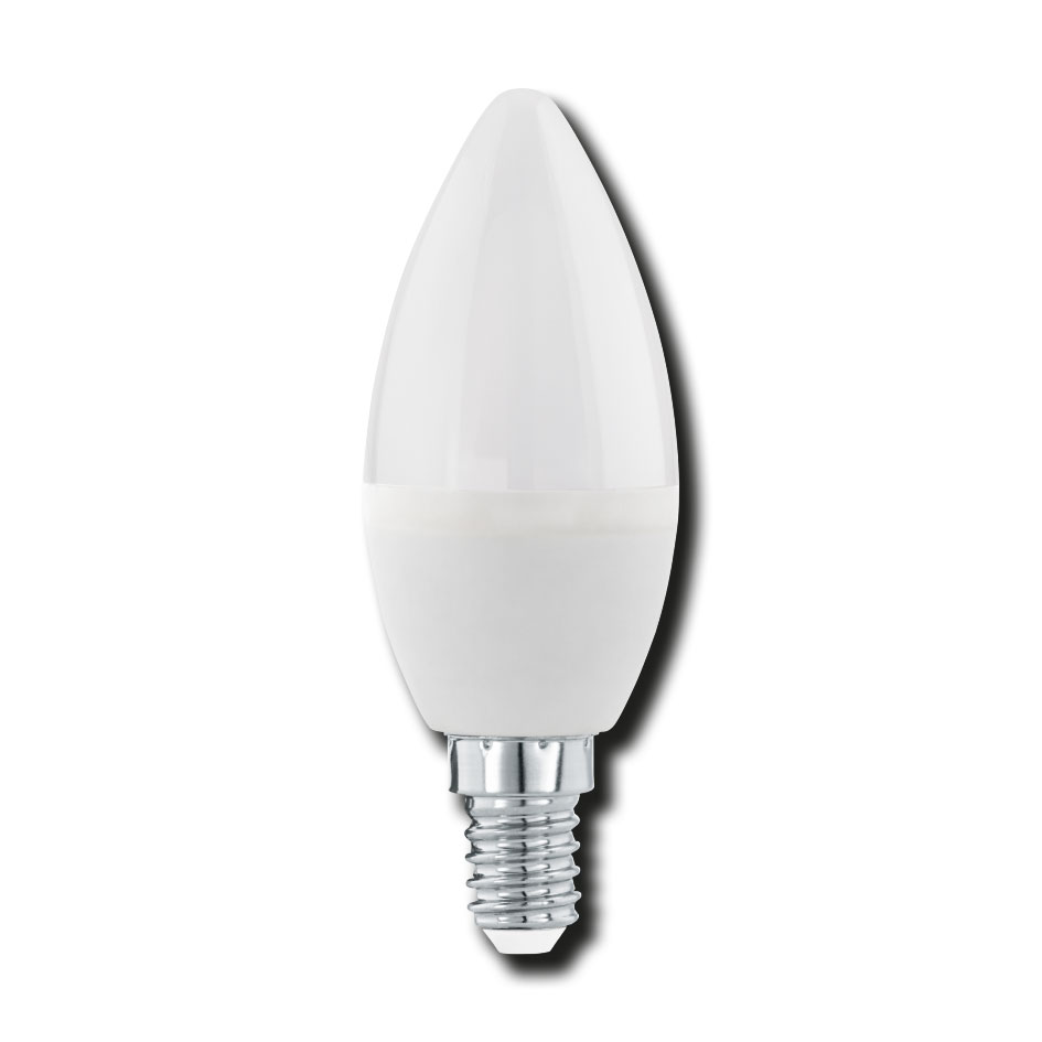 LED Kerzenlampe C37 / 470 Lumen / 5,5W / E14 / 220-240V / 3.000 K / ww matt dimmbar