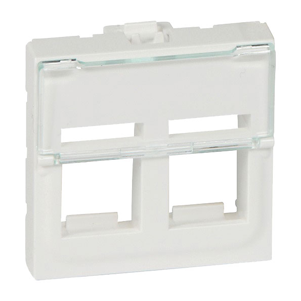 Legrand Adapter Mosaic Keystone 2-fach weiß