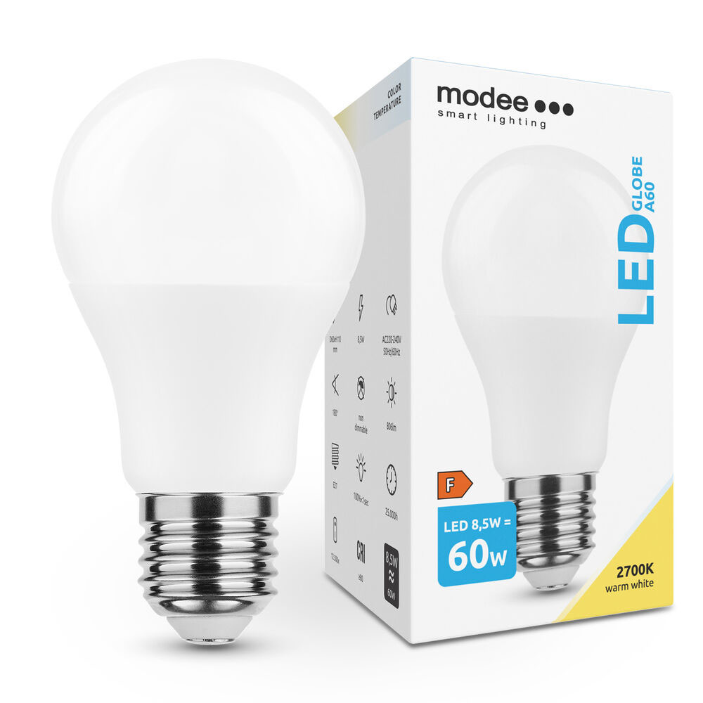 Modee Lighting LED A60 / 806lm / 8,5W / E27 / 2.700K / 827 ww 