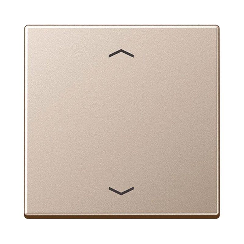 Jung Wippe mit Pfeilsymbolen / Serie A / Duroplast lackiert / champagner