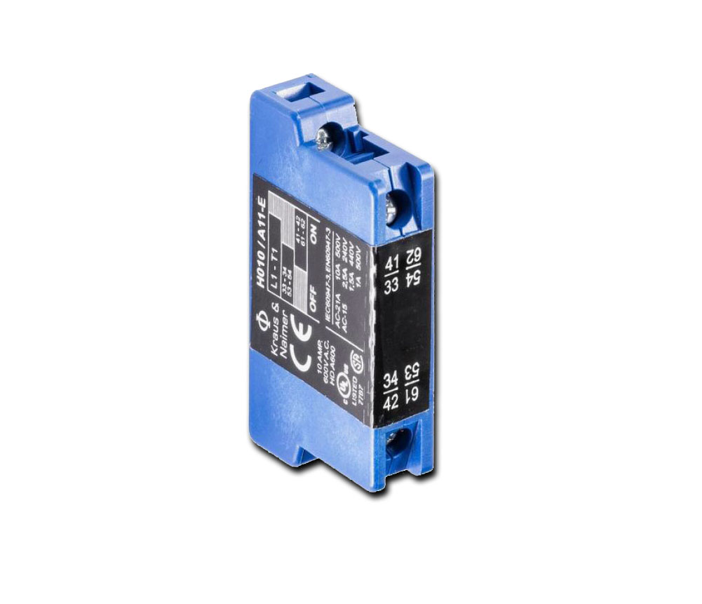 Seitlicher Hilfskontakt K1.H010C/A11-B / 1S / 1Ö / 600AC / 16A / für KA40-KA63BT