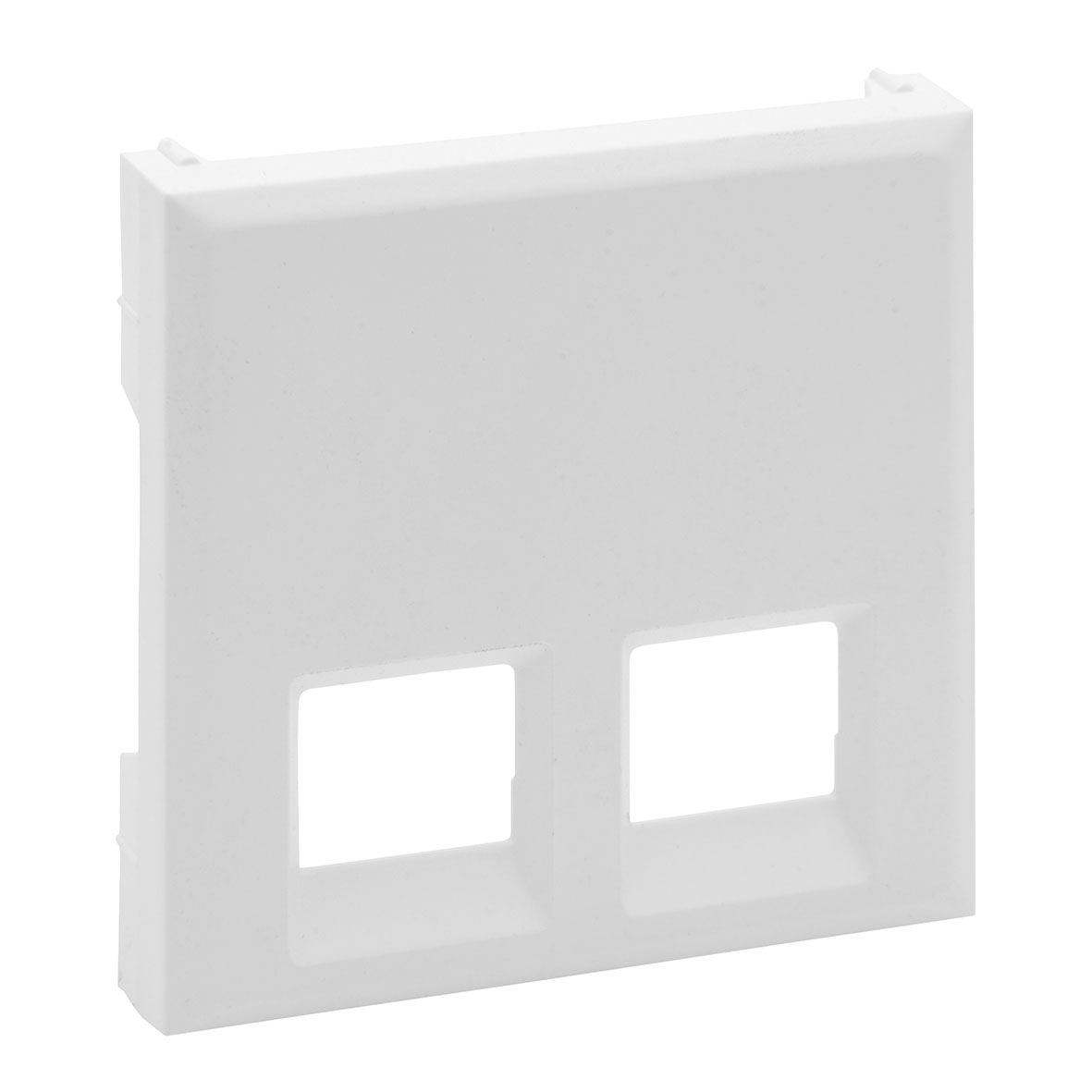 Legrand Niloe Step Abdeckung 2-fach / RJ11/RJ45 / Ultraweiß