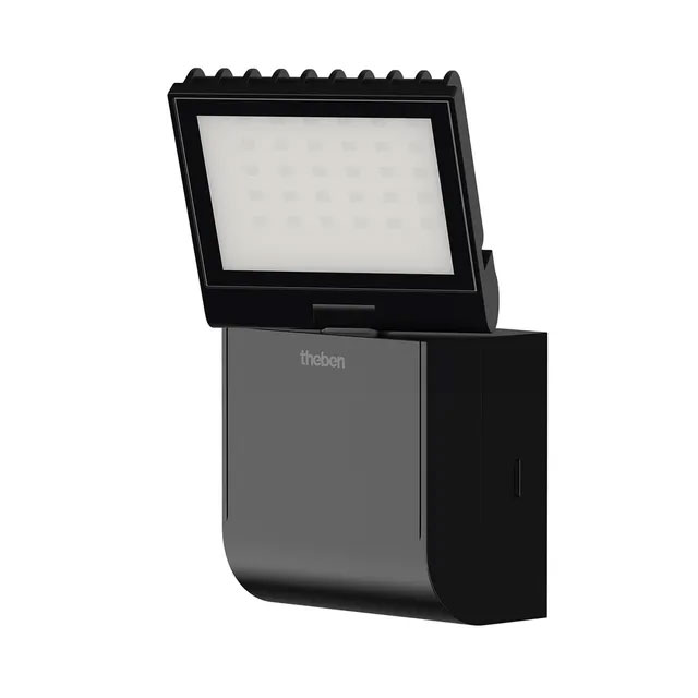 LED-Strahler 1-flammig schwarz / 900 lm / 8,5W / 230 V / 4.000K / IP55 / dreh- und schwenkbar