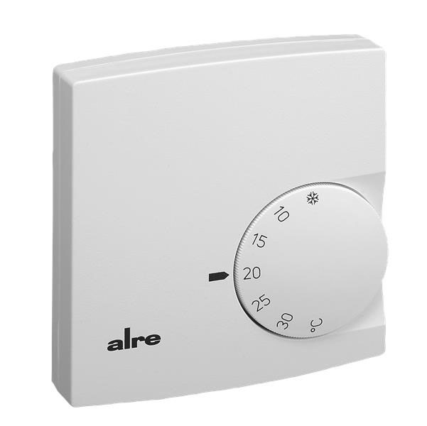 Raumtemperaturregler Bi-Metall mit Öffner und Absenkung