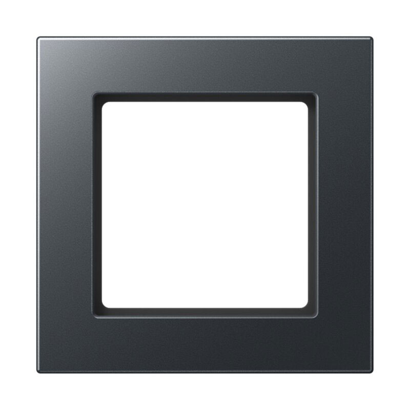 Rahmen 1-fach / 85 x 85 mm / anthrazit matt