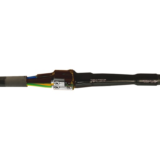 Warmschrumpf Verbindungsmuffe SMH4/6-35V mit Schraubverbinder / 4x6 bis 4x35mm² 1kV