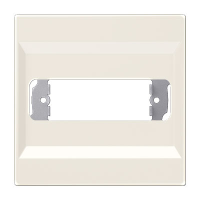 Abdeckung für Trapezsteckverbinder D-Subminiatur für 1 Steckverbinder / Thermoplast weiß