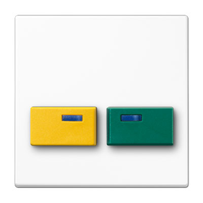Abdeckung für Ackermann Type 73642 E / Thermoplast alpinweiß / Art. LS 642 E WW