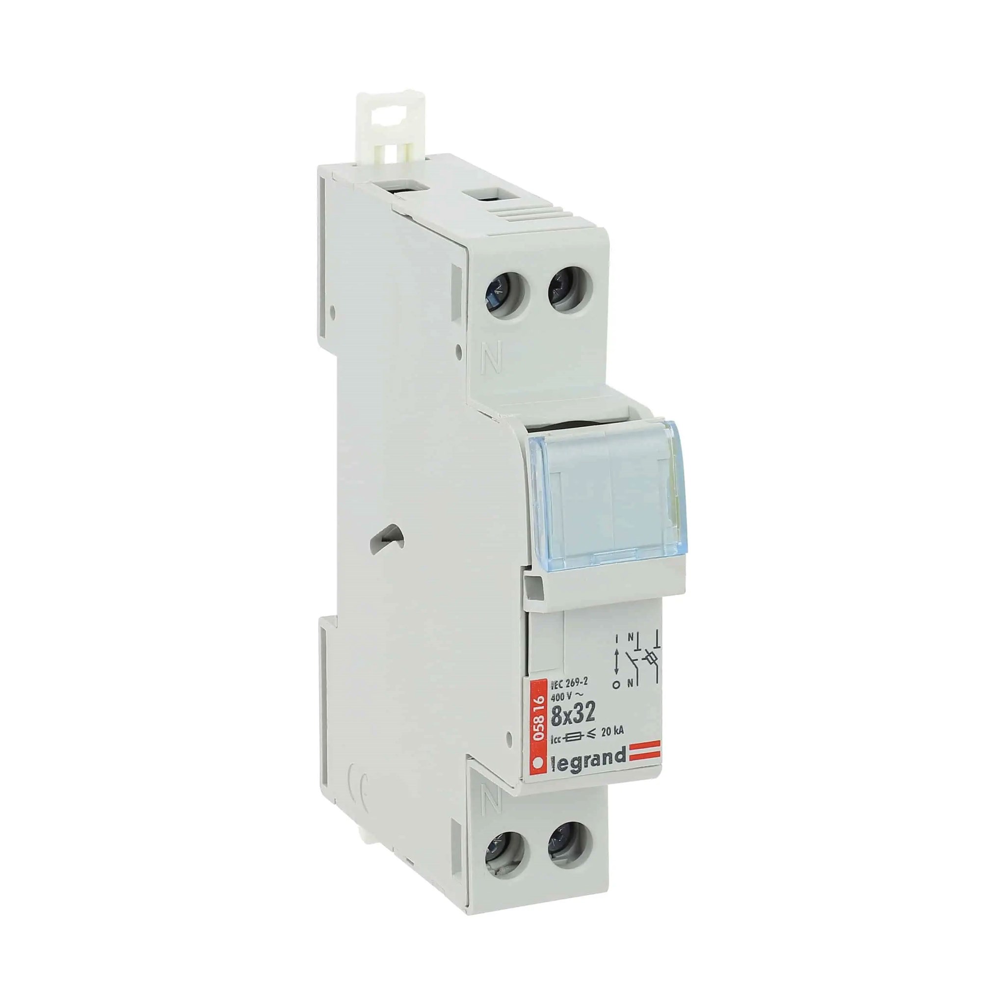 Sicherungshalter 1+N/8 5X31 Legrand 005816