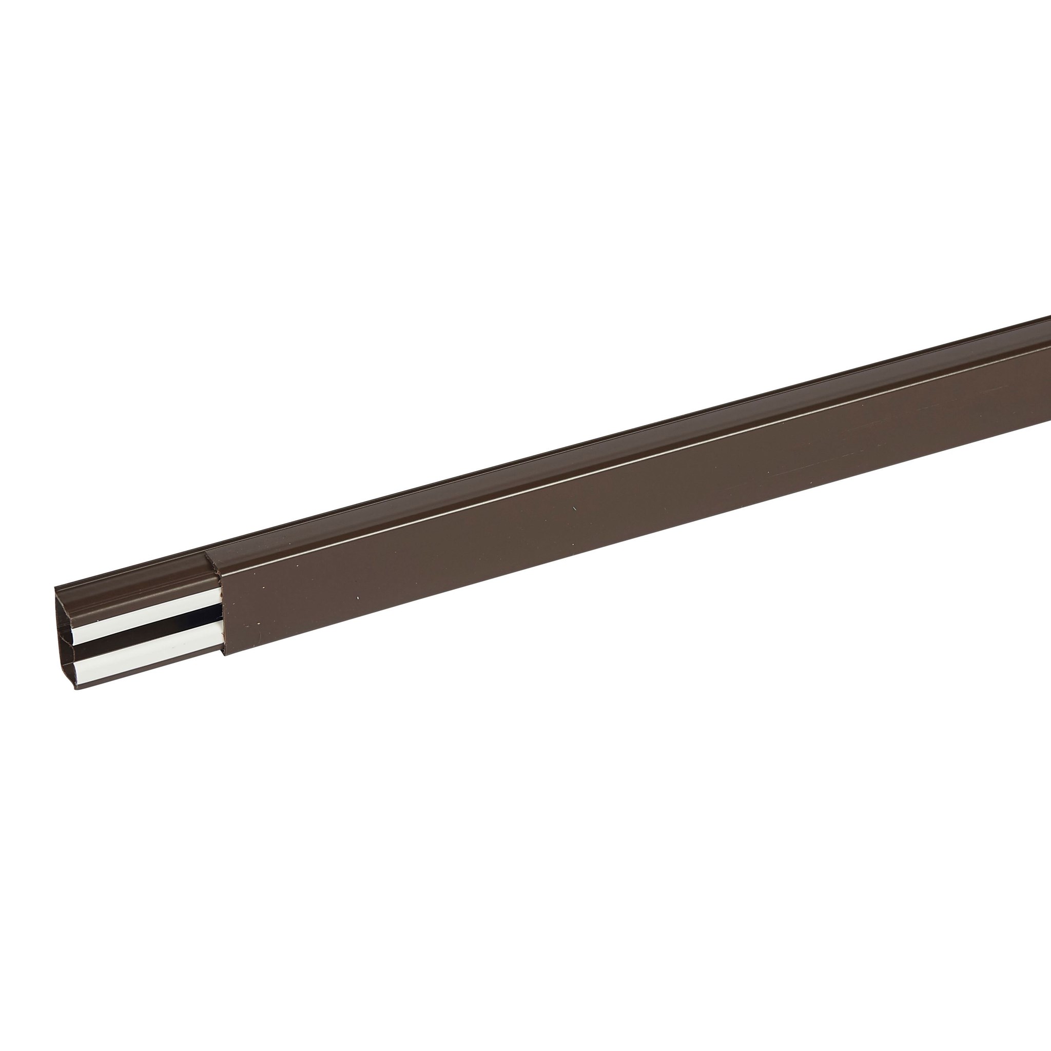 Minikanal 32 x 16 mm / Länge 2,1 m / braun