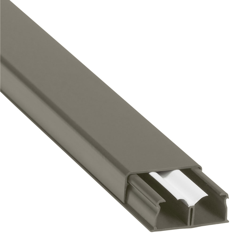 Minikanal 40 x 16 mm / Länge 2,1 m / braun