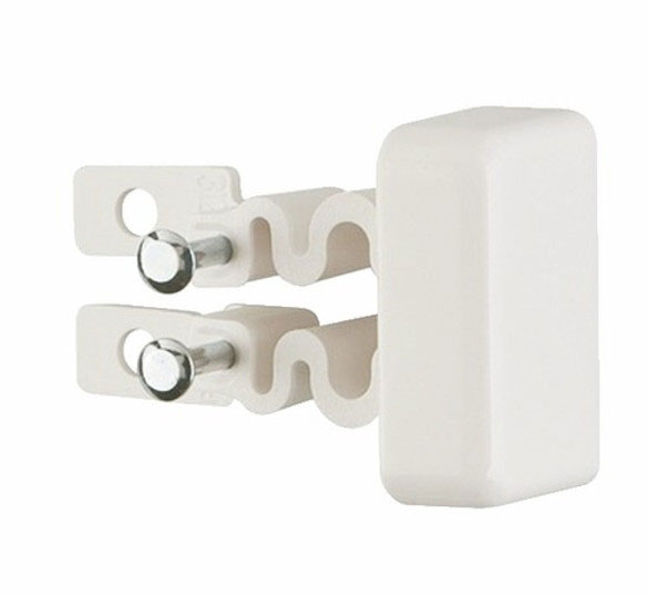 DLP Endverschluss 32 x 20 mm für links oder rechts / reinweiß
