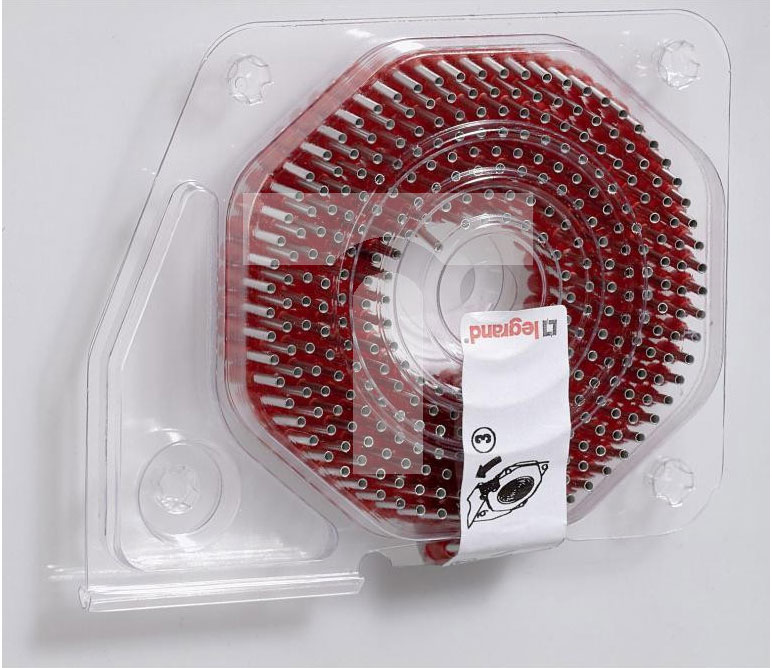 Aderendhülsen Starfix f. Leiterquerschnitt 0,5 mm² weiß isoliert Rollenmagazin
