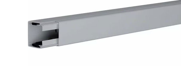 Leitungsführungskanäle grau