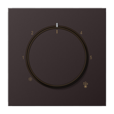 Jung Abdeckung für Thermostat dark lackiertes Aluminium