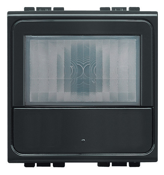 BTicino LivingLight SCS Greenswitch Bewegungsmelder mit Passiv-Infrarotdetektion und Helligkeitssensor / Anthrazit