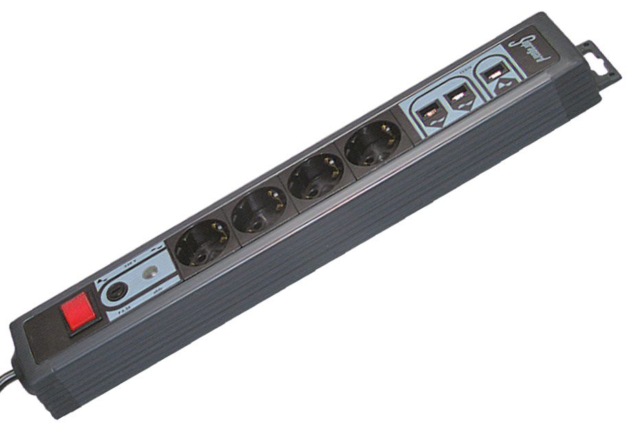 ISDN Geräteschutzleiste