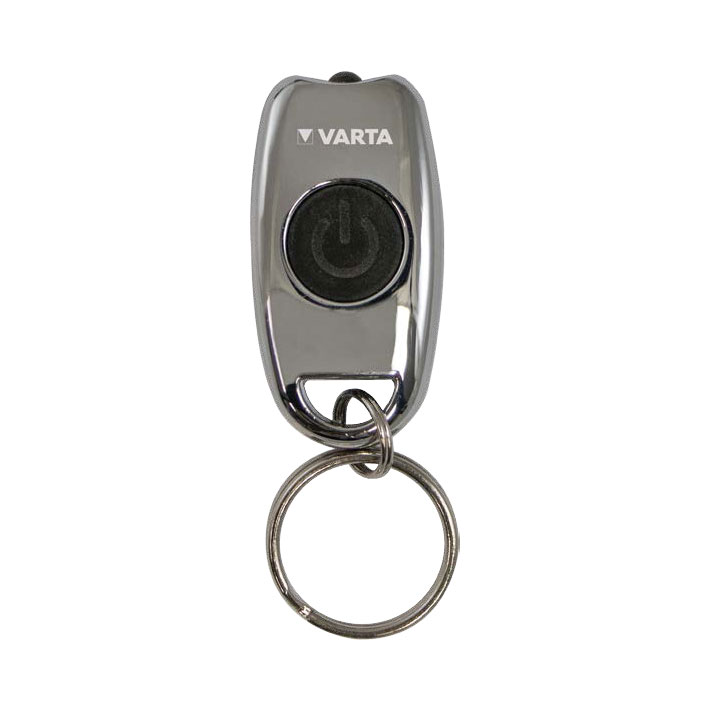 Varta LED Metall Schlüsselanhänger inkl. Batterie 2x CR2016