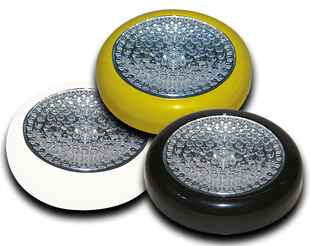 Min-Push-LED-Light rund Tisch und Wandleuchte PL828