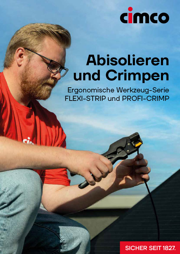 Cimco Abisolieren und Crimpen