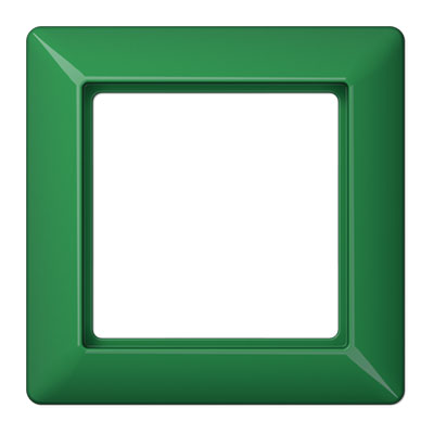 Jung Rahmen 1fach / AS 500 / Thermoplast grün (für SV)