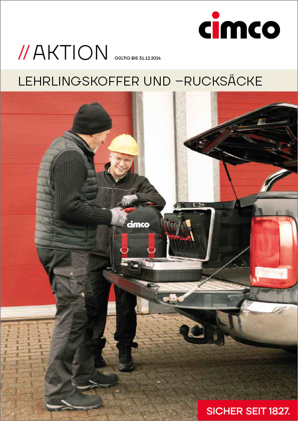 Cimco LEHRLINGSKOFFER UND –RUCKSÄCKE