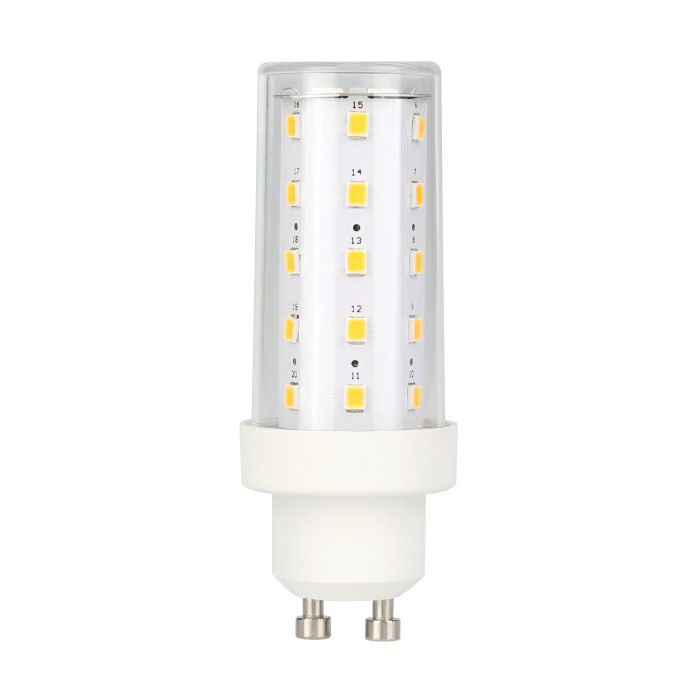 LED Röhrenlampe T30 / 500 lm / 4,5W / GU10 / 220-240V / 2.700 K / ww klar
