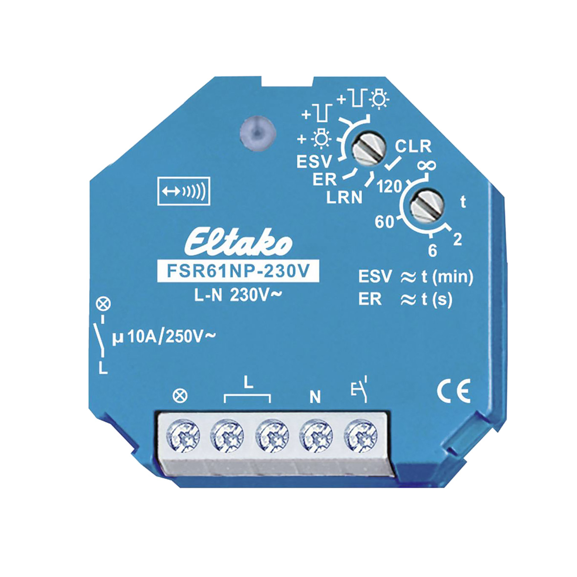 UP Funkaktor FSR61NP-230V / 1-Kanal / max. 2.000 W / 100m Reichweite